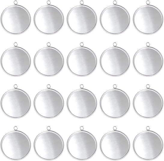 Jewelry Making Tray - 20 piezas de bandejas colgantes en
