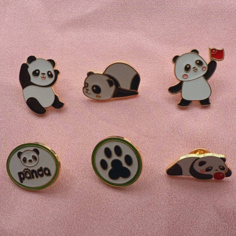 Jewelry Making Party - 6 broches de dibujos animados de