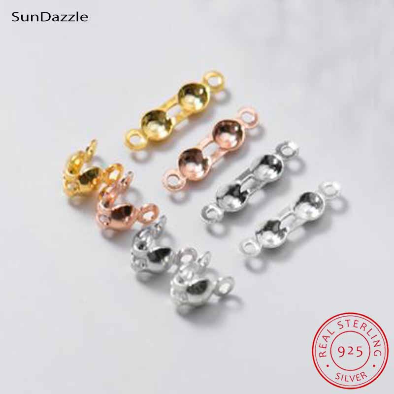 Jewelry Making Name - 4 piezas de Plata de Ley