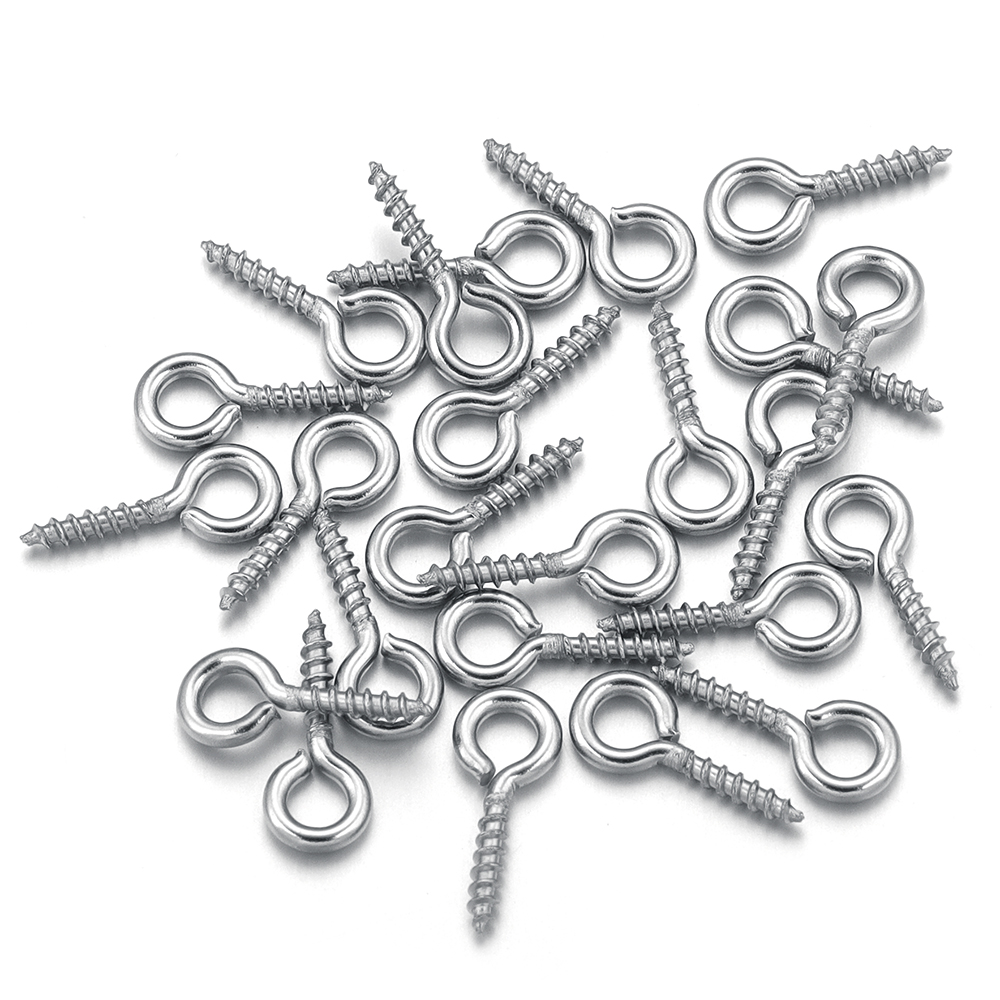 Jewelry Making Wire - 100 unids/lote Mini alfileres de ojo