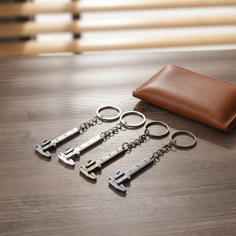 Jewelry Making Experience - Mini Calibrador Vernier de Precisión, Llavero