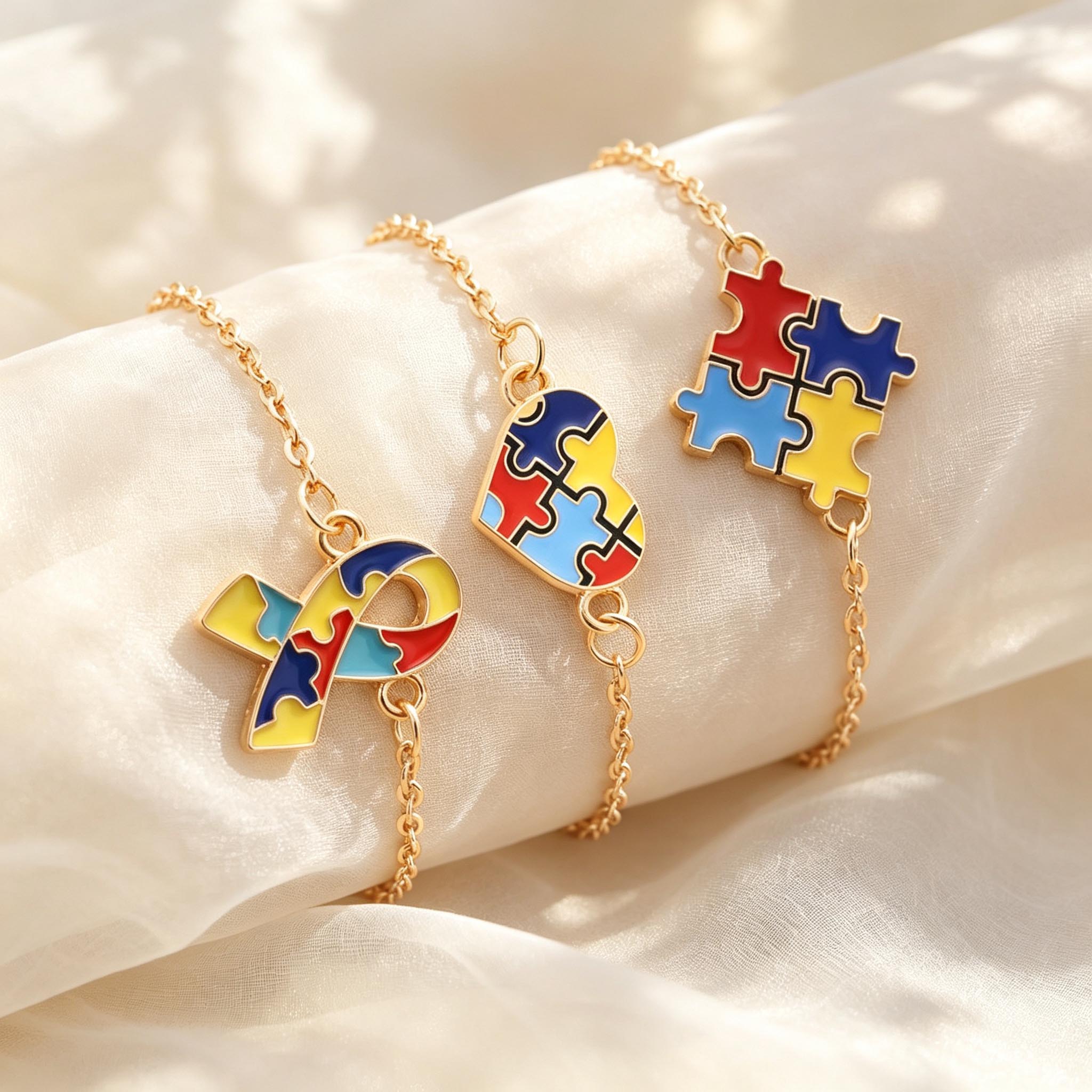 Jewelry Making Game - Juego de 3 Pulseras de Alerta