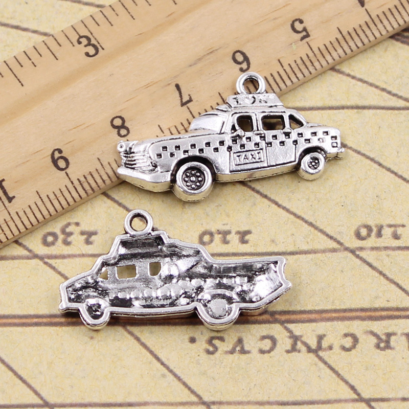 15 piezas de dijes de taxi de  - Jewelry Making New York reseña y precio