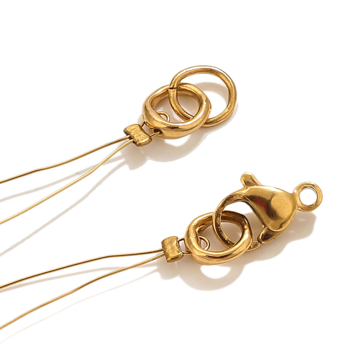 20 Piezas de Cierres de Acero  - Jewelry Making Name reseña y precio