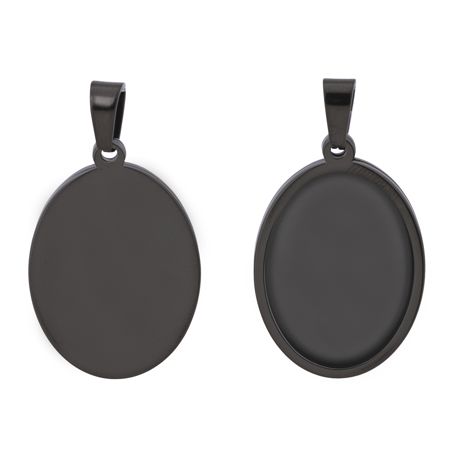 5 piezas de bases de acero ino - Jewelry Making Tray reseña y precio