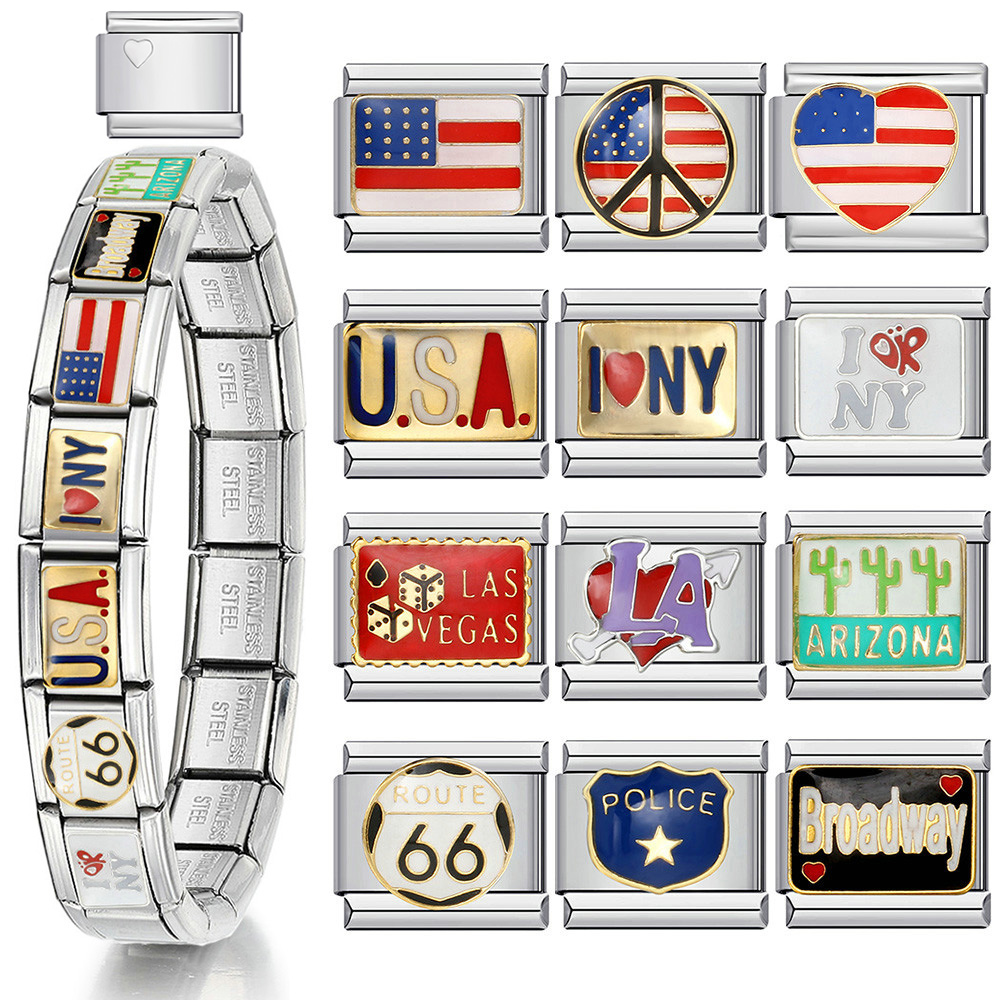 Pulsera italiana Y2K de acero  - Jewelry Making New York reseña y precio