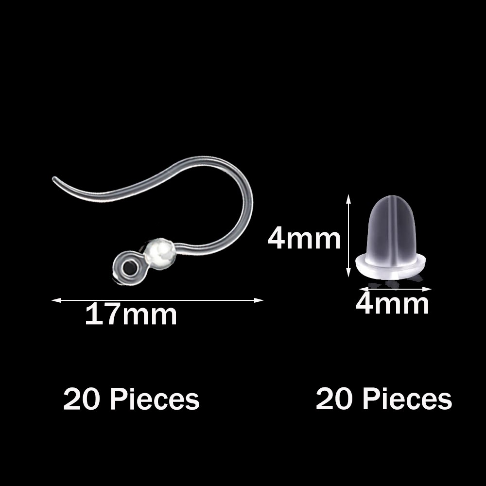 Ganchos de plástico para pendi - Jewelry Making Wire reseña y precio