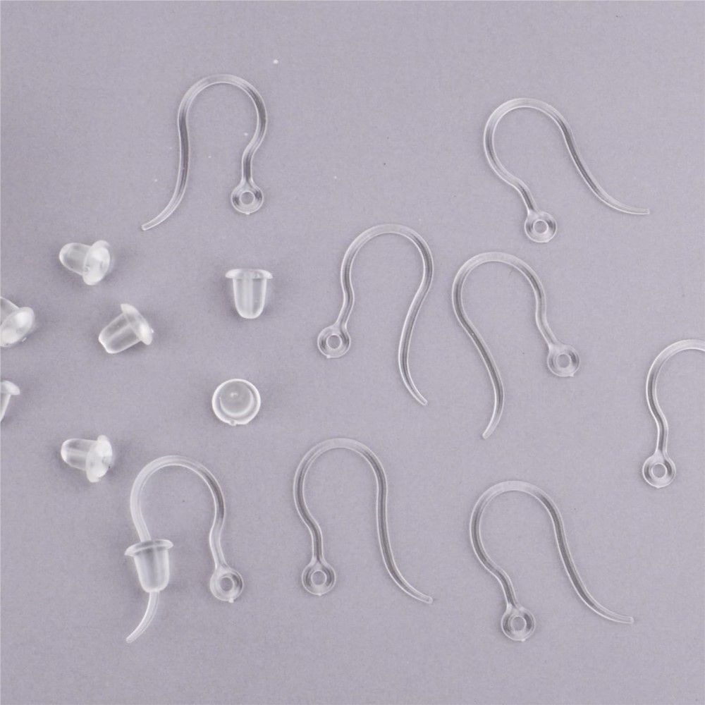 Ganchos de plástico para pendi - Jewelry Making Wire reseña y precio