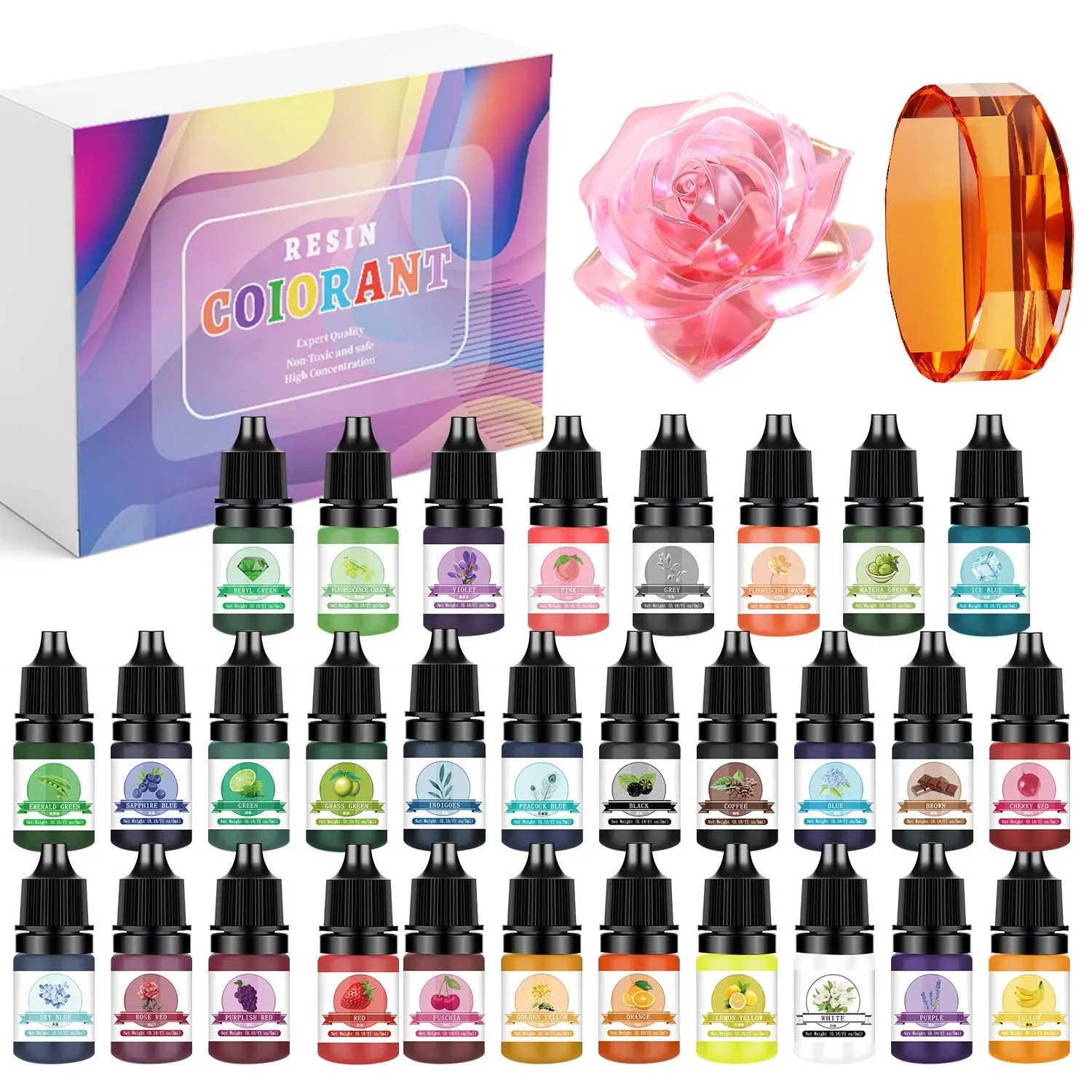 Kits de pigmentos de resina ep - Jewelry Making Degree reseña y precio