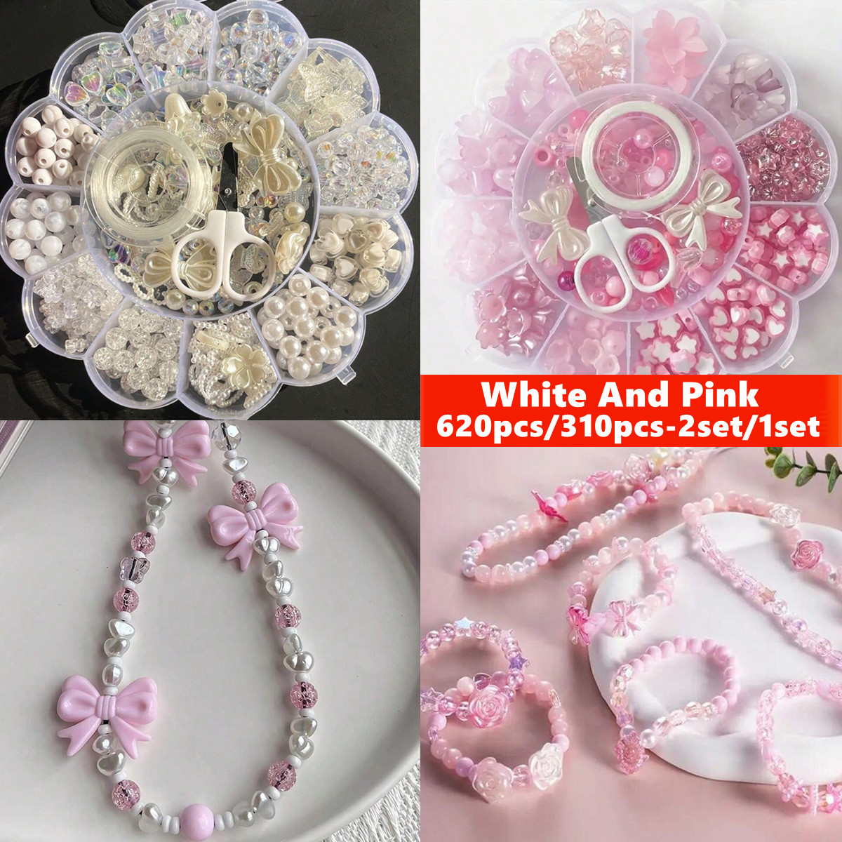 2 Sets/1 Set de Cuentas Suelta - Jewelry Making Wire reseña y precio