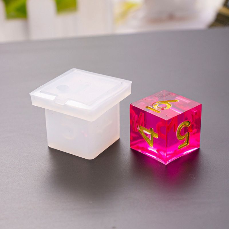 Molde dados resina 8 formas co - Jewelry Making Game reseña y precio