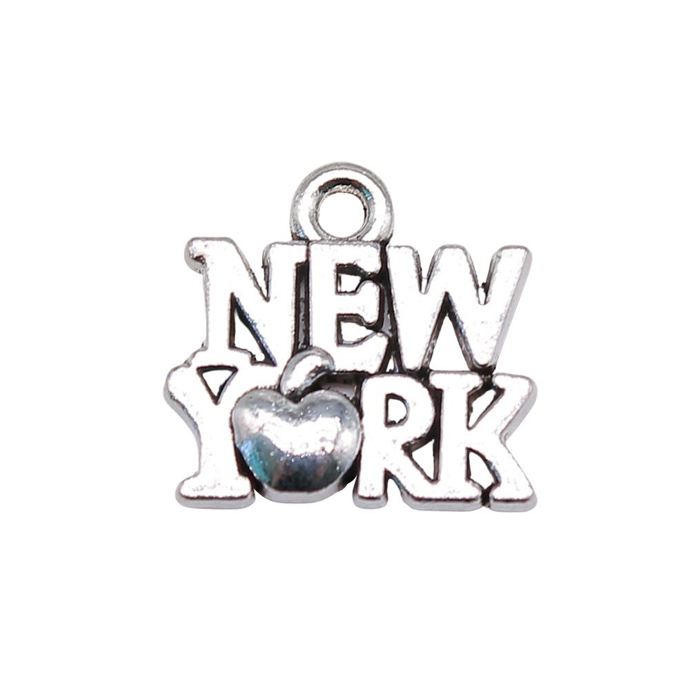 40 piezas de dijes de Nueva Yo - Jewelry Making New York reseña y precio