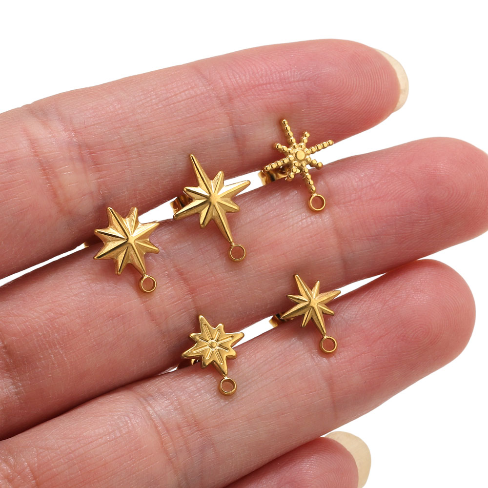 6 piezas de aretes de estrella - Jewelry Making Course reseña y precio