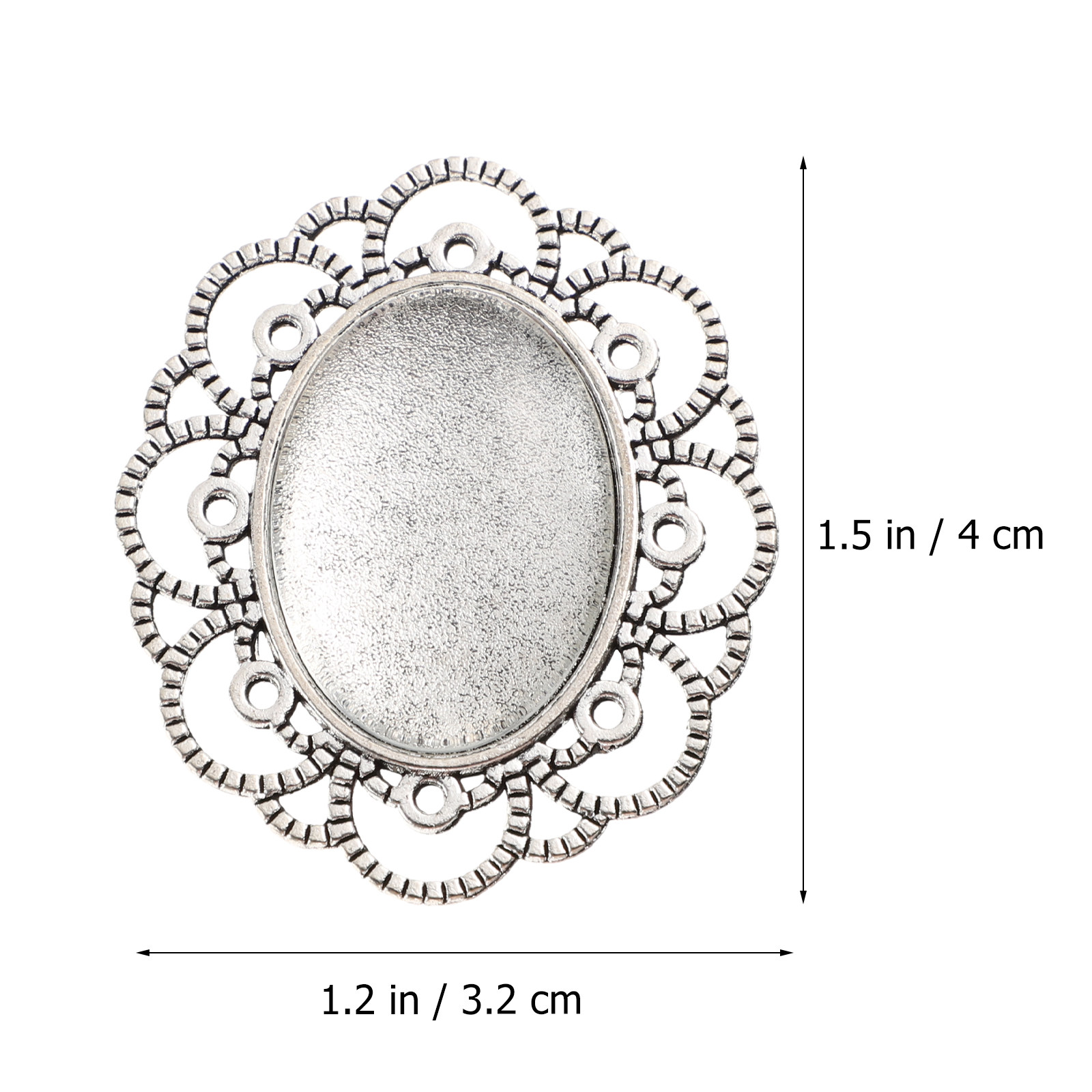 30 piezas de bases para broche - Jewelry Making Tray reseña y precio