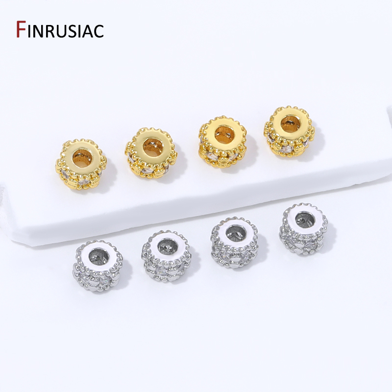 Cuentas espaciadoras redondas  - Jewelry Making Items reseña y precio