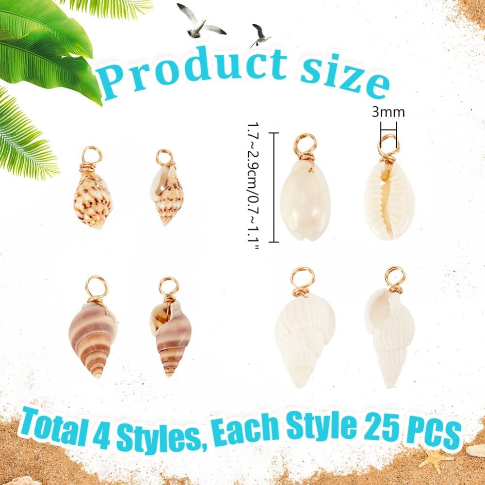 100 Uds. 4 estilos de colgante - Jewelry Making Course reseña y precio