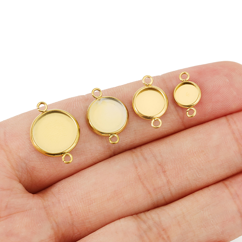 20 piezas de bases de acero in - Jewelry Making Tray reseña y precio