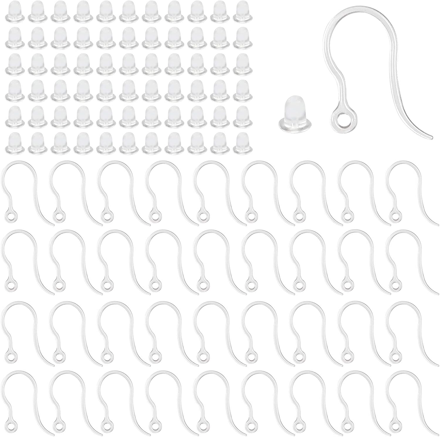 40 Uds. Ganchos para pendiente - Jewelry Making Wire reseña y precio