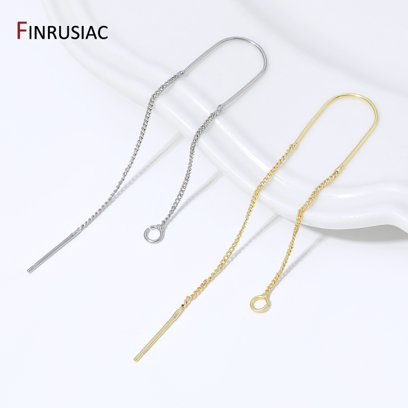 Pendientes colgantes de cadena - Jewelry Making Wire reseña y precio