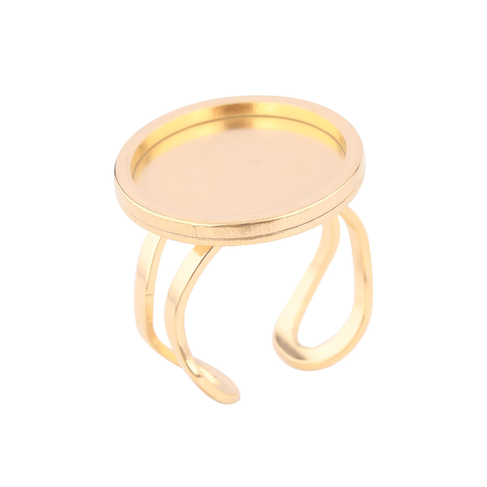 Anillo de cabujón redondo de 1 - Jewelry Making Course reseña y precio