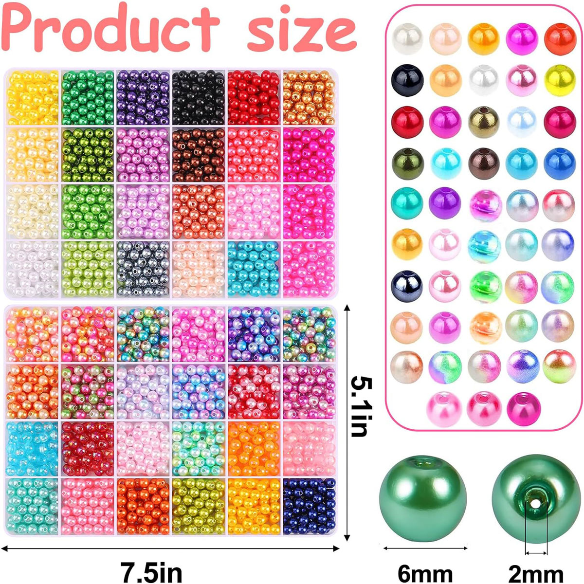 2400 Uds. 48 compartimentos jo - Jewelry Making Course reseña y precio
