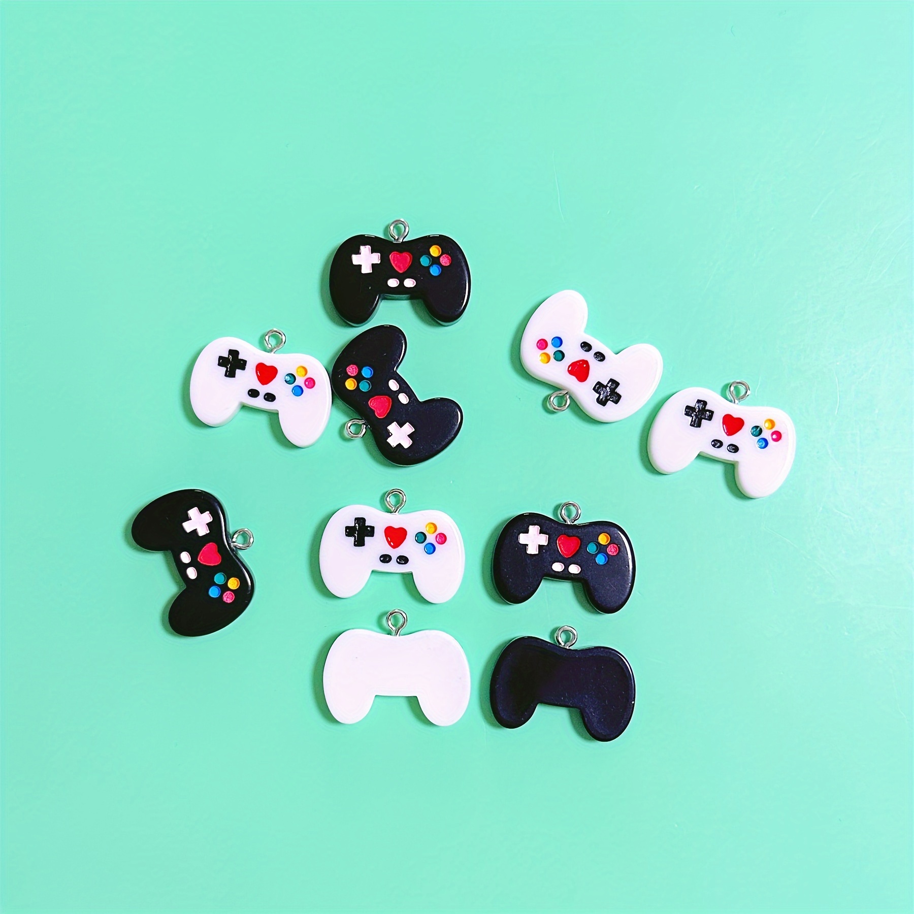 10 piezas de dijes de resina n - Jewelry Making Game reseña y precio